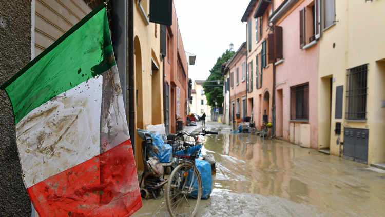 意大利北部暴雨引發洪水已造成9人遇難