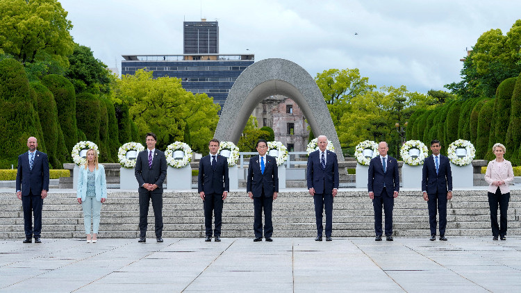 G7峰會舉行 將推新一批對俄制裁措施