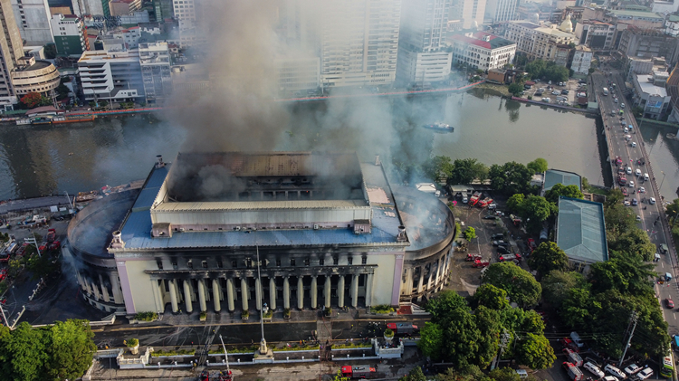 菲律賓馬尼拉中央郵局大樓發生火災已致5人受傷