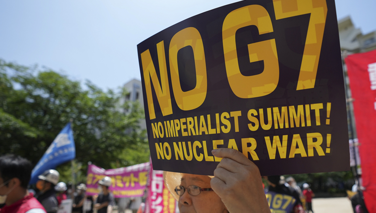  91歲核爆受害者譴責G7廣島峰會是「一次巨大的失敗」