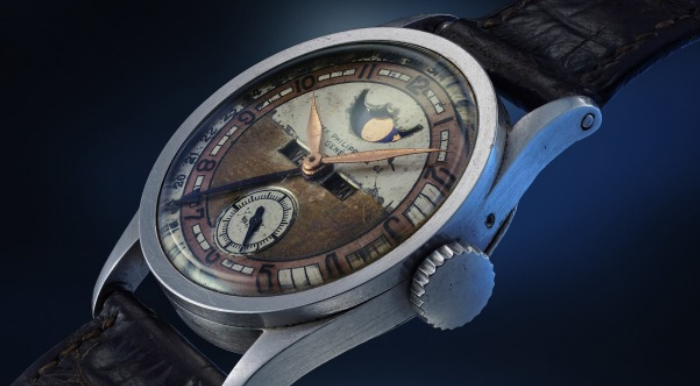 溥儀百達翡麗手表在港拍賣四千萬港元售出 列帝王腕表價格之首