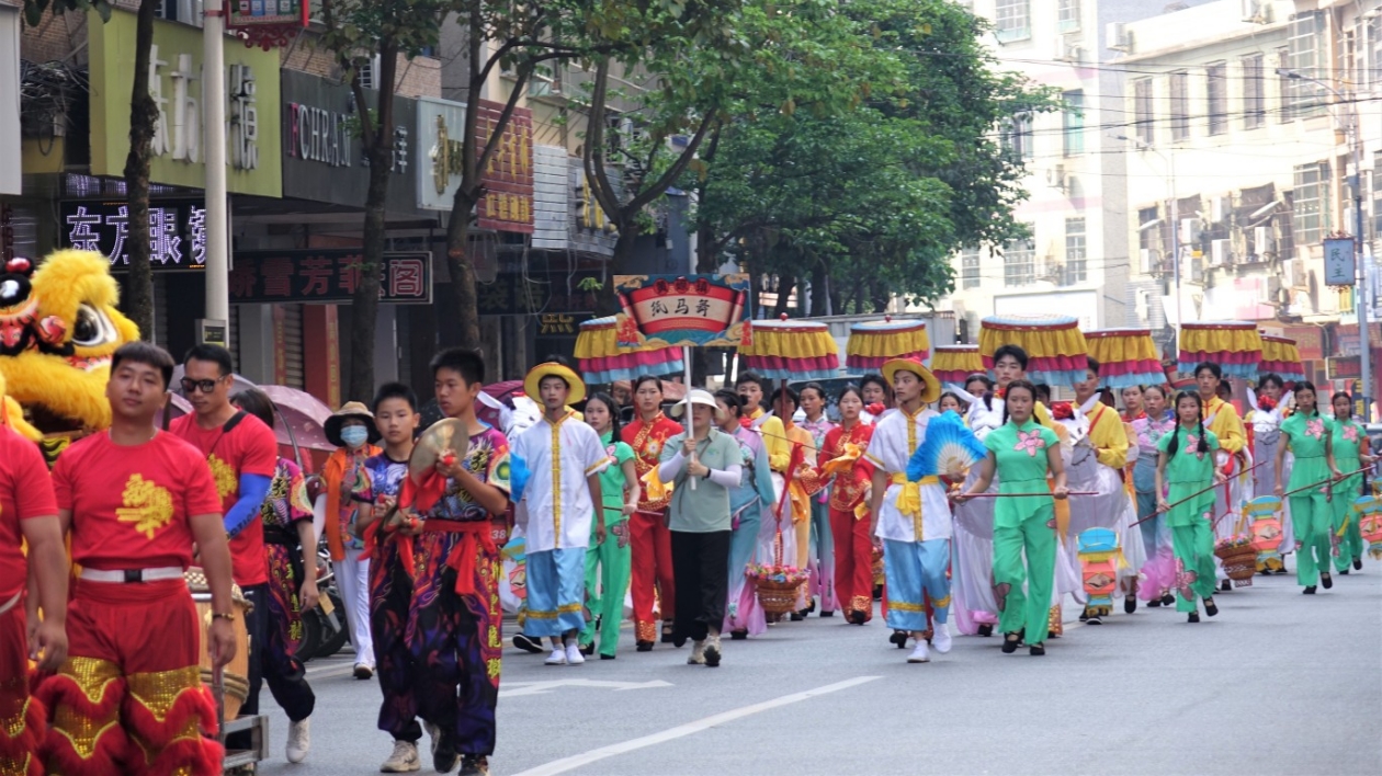 廣東新豐旅遊文化節盛大開幕 非遺文化引市民圍觀