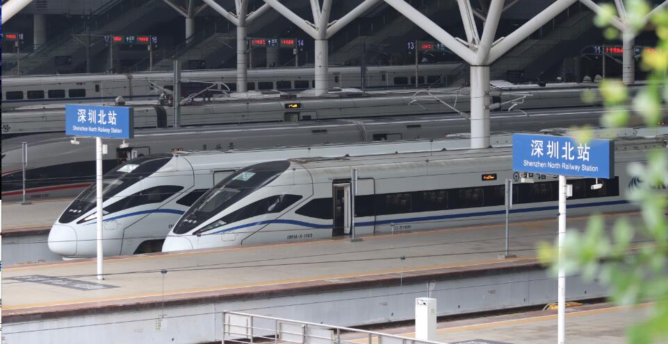 深港往來密切 7月1日起深圳加開直達香港高鐵