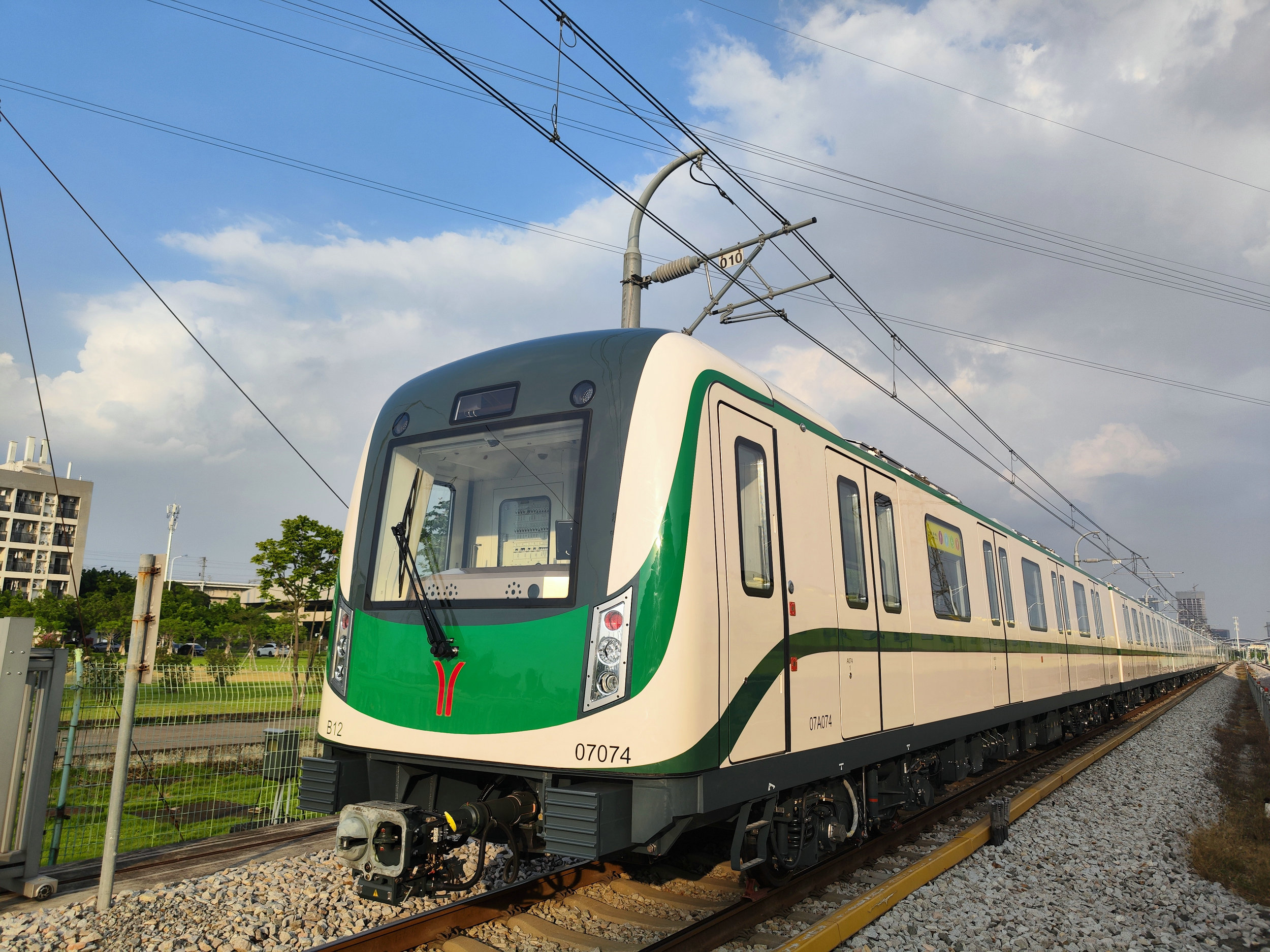 廣州造國內自動化最高等級列地鐵車交付廣州地鐵