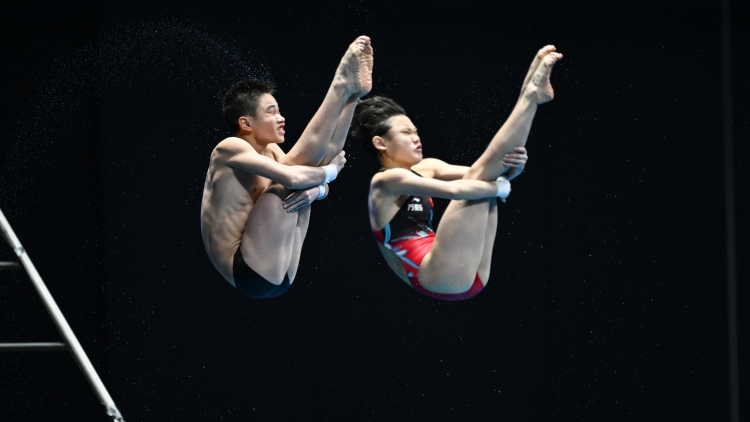 「金牌收割機」啟動 中國跳水隊福岡世錦賽日進三金