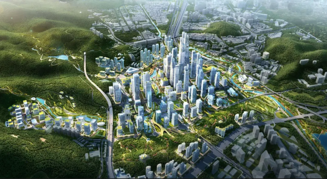 首個落地的總部大廈封頂 深圳羅湖這片區將崛起總部新城