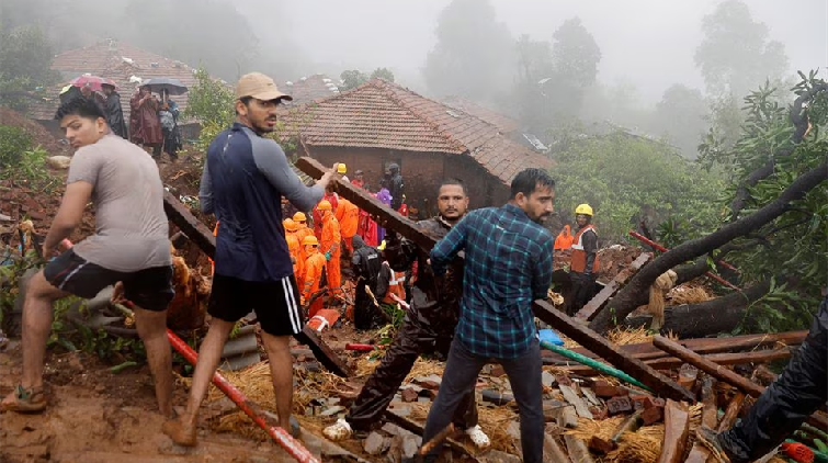 印度西部發生大規模山體滑坡 已造成16人死亡逾百人被困