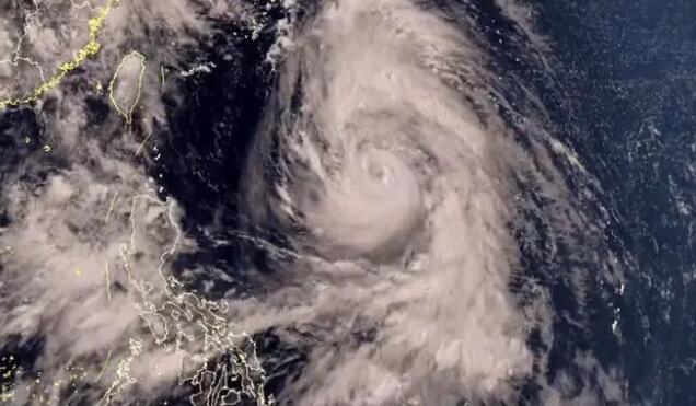 颱風「卡努」最強或達超強颱風級 8月2日可能在浙江沿海登陸