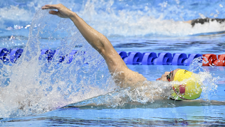 創造歷史！中國隊獲男子4×100米混合泳接力銀牌