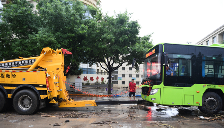 中國紅十字會總會針對京津冀暴雨洪災啟動應急響應並派出救災工作組