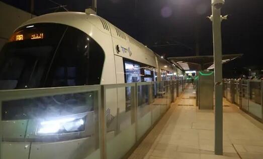 中企承建的以色列特拉維夫輕軌紅線正式通車