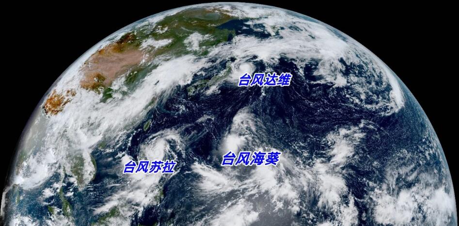 三個颱風！「蘇拉」登陸廣東沿海風險增加