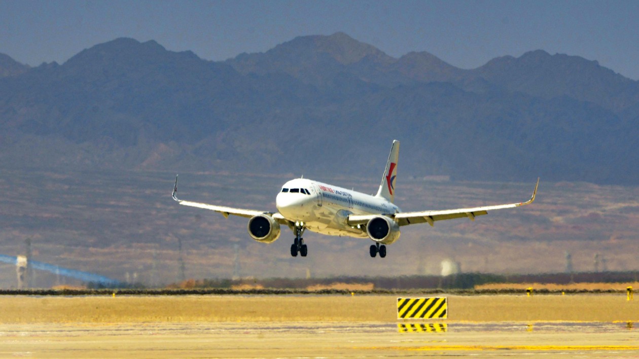 甘肅嘉峪關酒泉機場復航