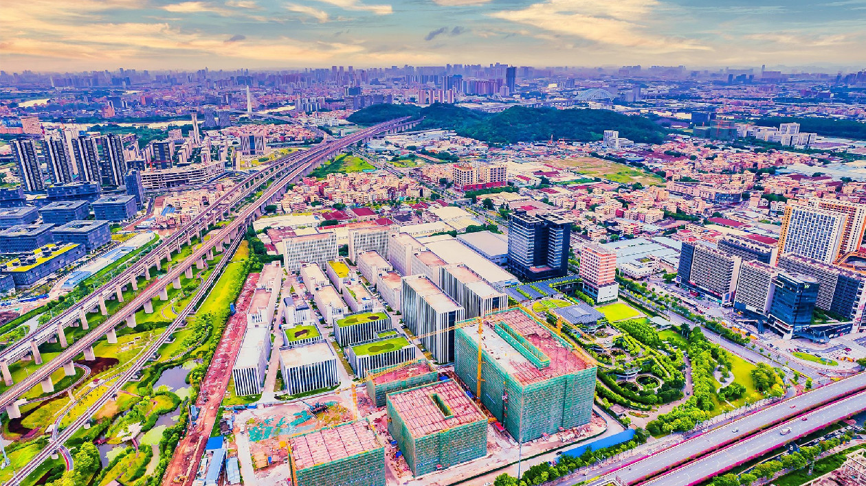 宜安科創園三期項目封頂 助力桂城衝刺千億鎮街