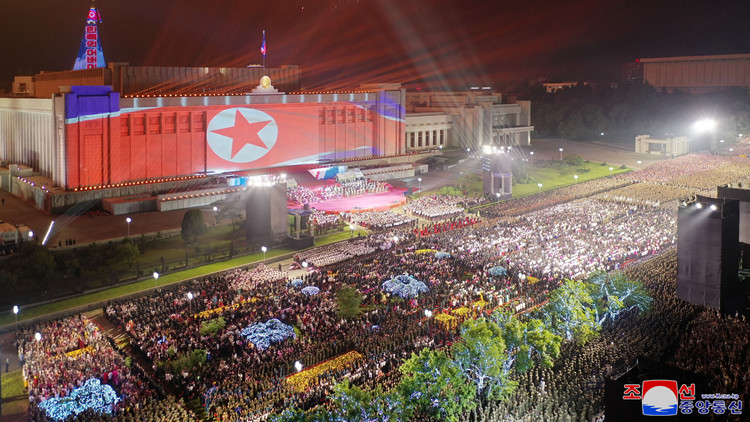 圖集｜朝鮮舉行國慶75周年閱兵式