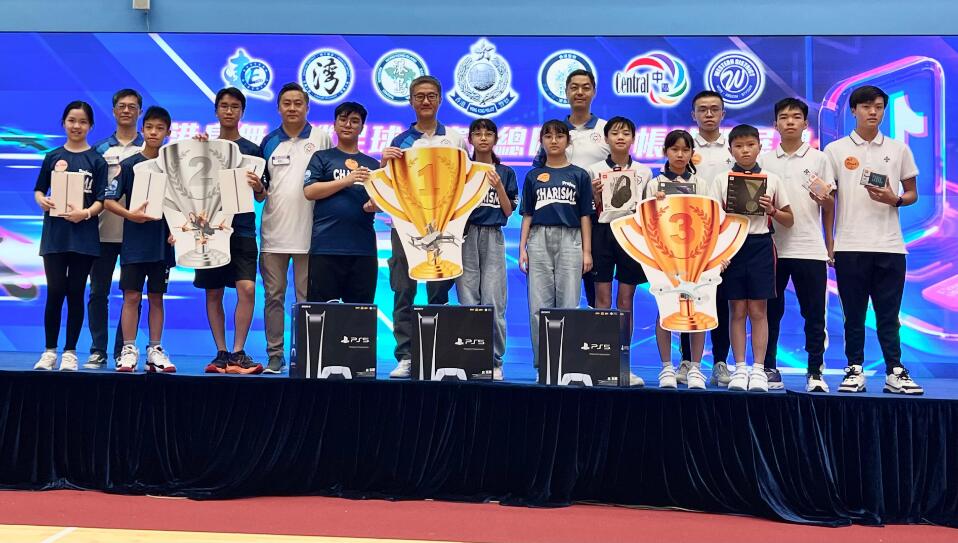 港島無人機足球大賽 蕭澤頤盼青少年建立正確價值觀