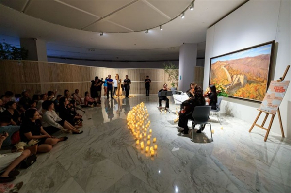 「秋之韻·美術館裏的寫意弦樂」在深圳關山月美術館舉行
