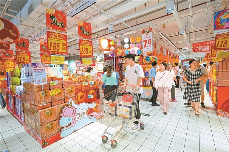 「雙節」將至，深圳應節食材迎銷售高峰