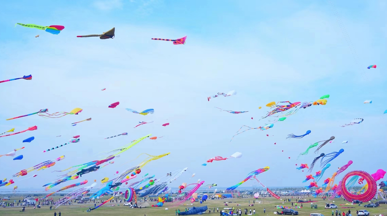 山東濰坊首次舉辦國際風箏嘉年華