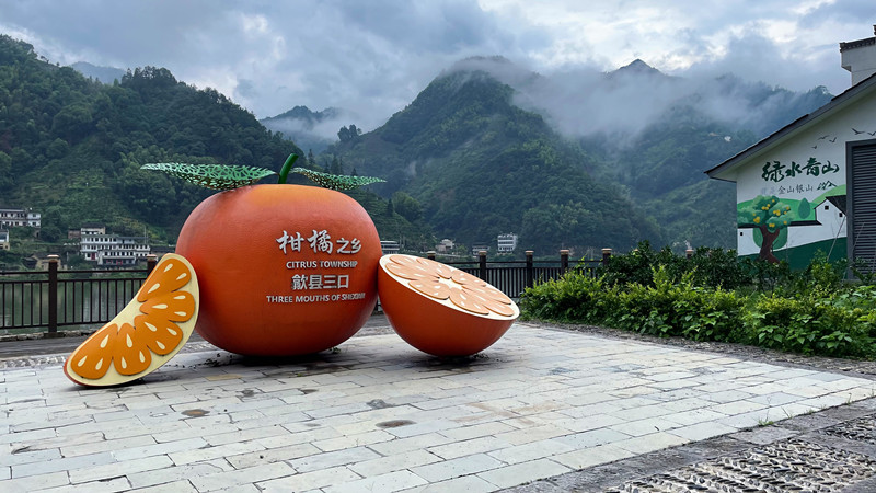 皖歙縣新溪口鄉：趣味打卡點增色鄉旅新圖