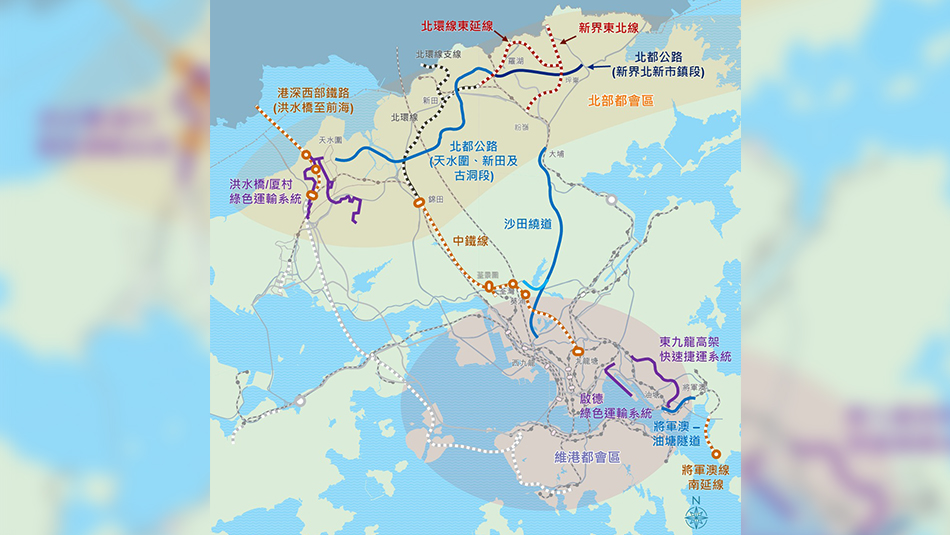 施政報告｜香港主要運輸基建發展藍圖年底發表 加推兩鐵一路