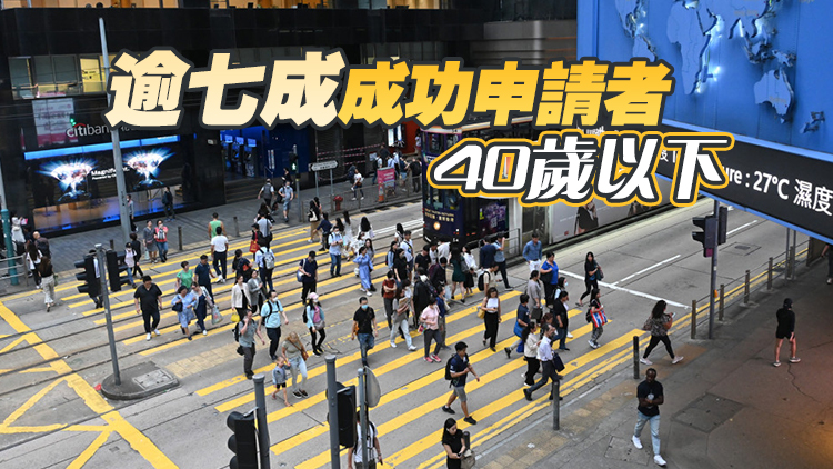陳國基：政府已超額完成搶人才目標 約7萬人取得簽證並移居香港