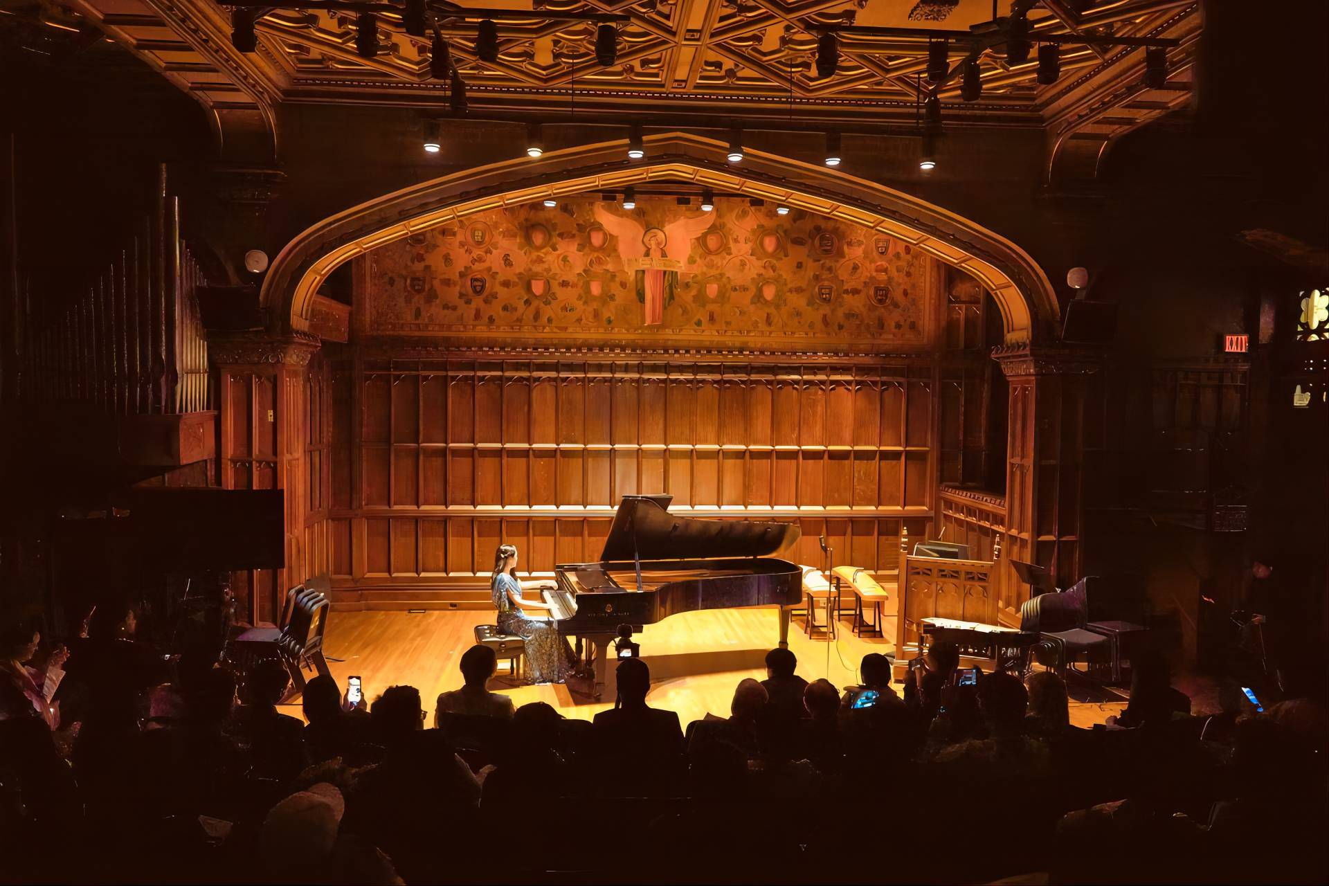 王宸《愛與和平之旅》鋼琴音樂會奏響哥倫比亞大學