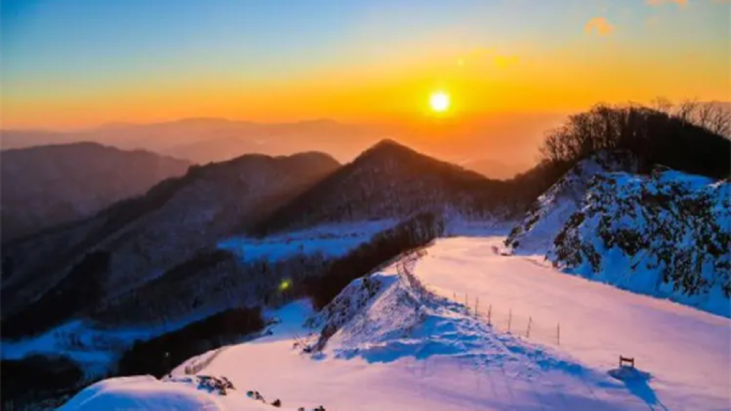 「黃金雪道」天橋溝  遼寧唯一國家級滑雪旅遊度假地