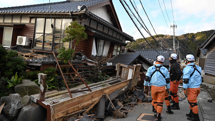 追蹤報道｜日本石川縣能登地區地震已致65人死亡