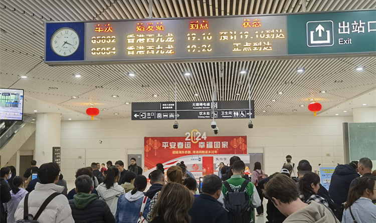 廣鐵累計發送旅客數量較2019年增長近兩成