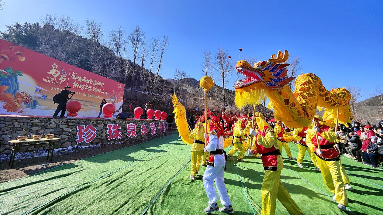 珍珠山水 飛鳥納福 北京延慶珍珠泉第十六屆「鳥節」喜慶開幕