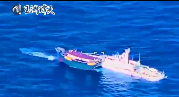 現場證據公布！菲律賓故意衝撞中國海警