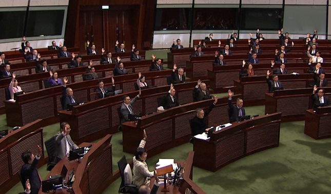 香港新時代青年會堅決支持立法會三讀通過《維護國家安全條例草案》