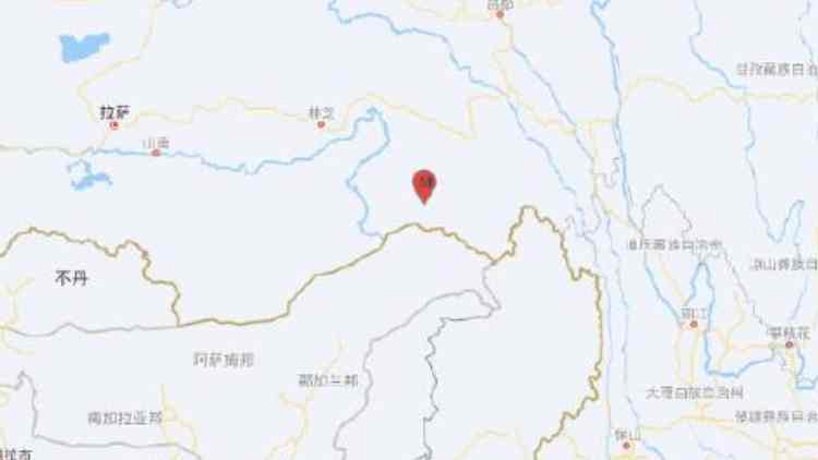 西藏林芝市察隅縣發生3.1級地震，震源深度10千米