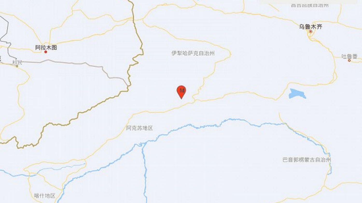 追蹤報道 | 新疆阿克蘇地區拜城縣發生4.8級地震