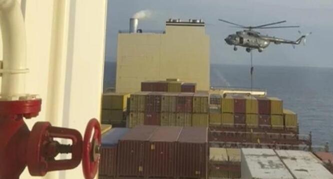 外媒：伊朗扣押一艘與以色列相關集裝箱船