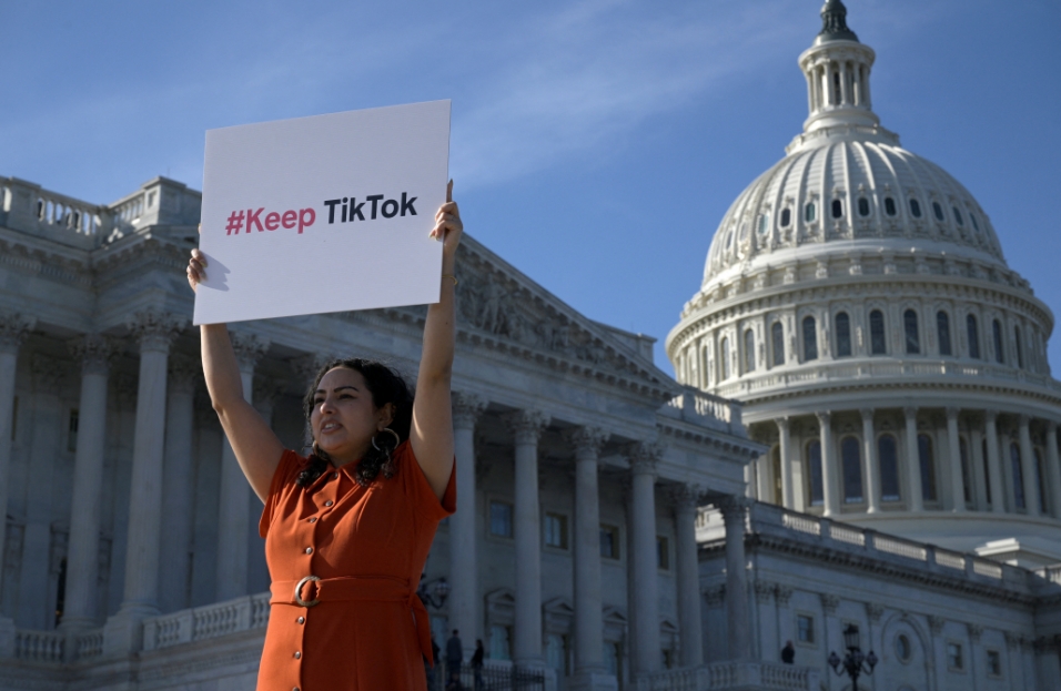美眾院通過「不賣就禁」新法案  TikTok：700萬家企業遭摧毀