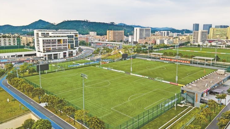 深圳光明區高標準足球場地將亮相第十五屆全運會