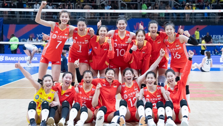 世界女排聯賽：中國隊勝美國隊 排名升至第五