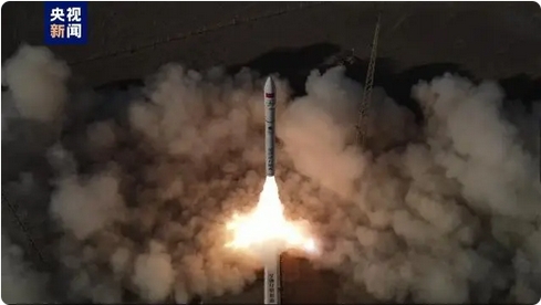 中國成功發射極光星座01星、02星等5顆衛星
