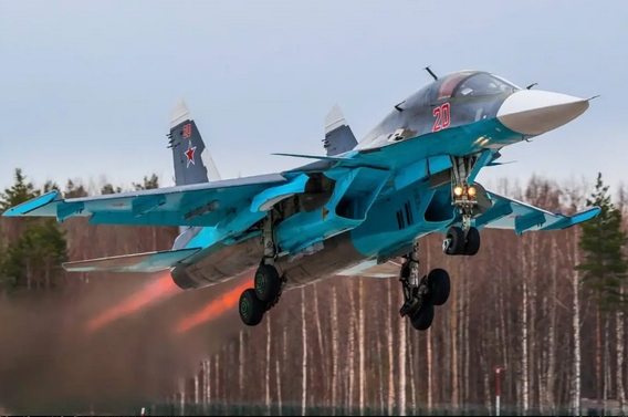 俄一架蘇-34戰機因技術故障墜毀 2人遇難