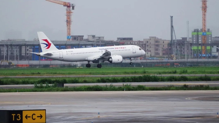 上海⇌廣州 東航C919機型執飛航線上新！