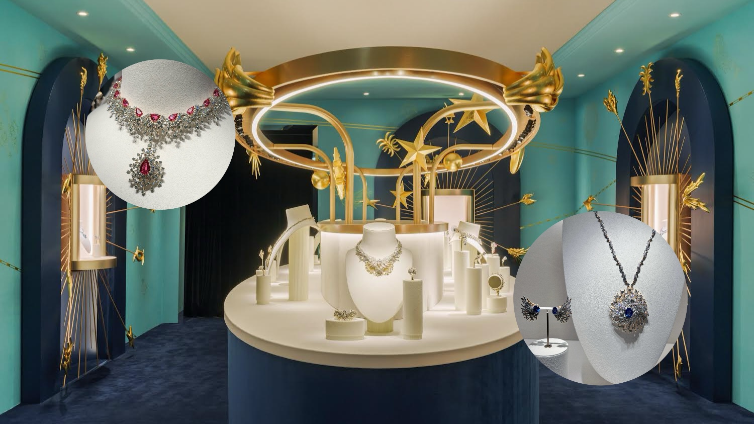 有片|【時尚】高級珠寶系列亮相香港 詮釋宇宙星辰的魅力