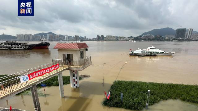 廣東全省仍有7個河道站水位超警