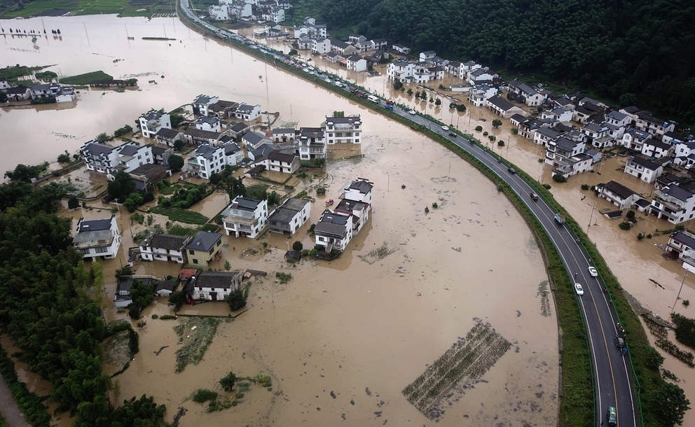 強降雨已致安徽逾70萬人受災 