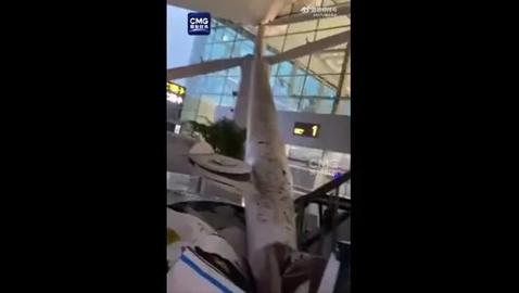 印度新德里機場航站樓屋頂坍塌 致多人受傷