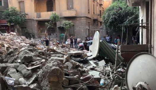 埃及南部一住宅樓倒塌事故死亡人數增至14人 