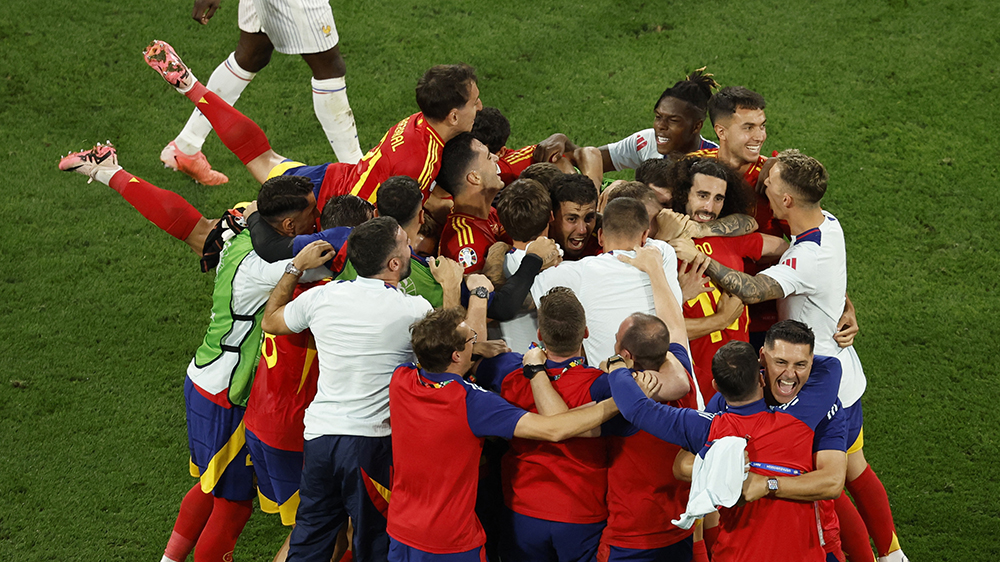 耶馬射入金球破紀錄 西班牙2:1反勝法國晉級決賽