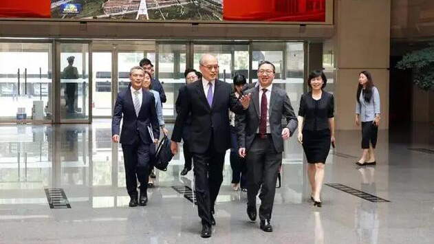 最高人民法院院長張軍會見香港律政司司長林定國