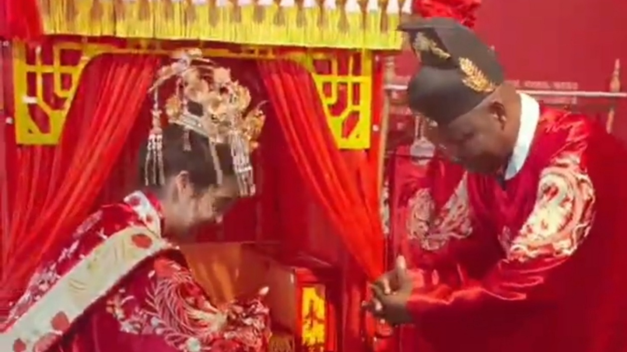 有片 | 山西晉城：中外記者體驗中國式傳統婚禮